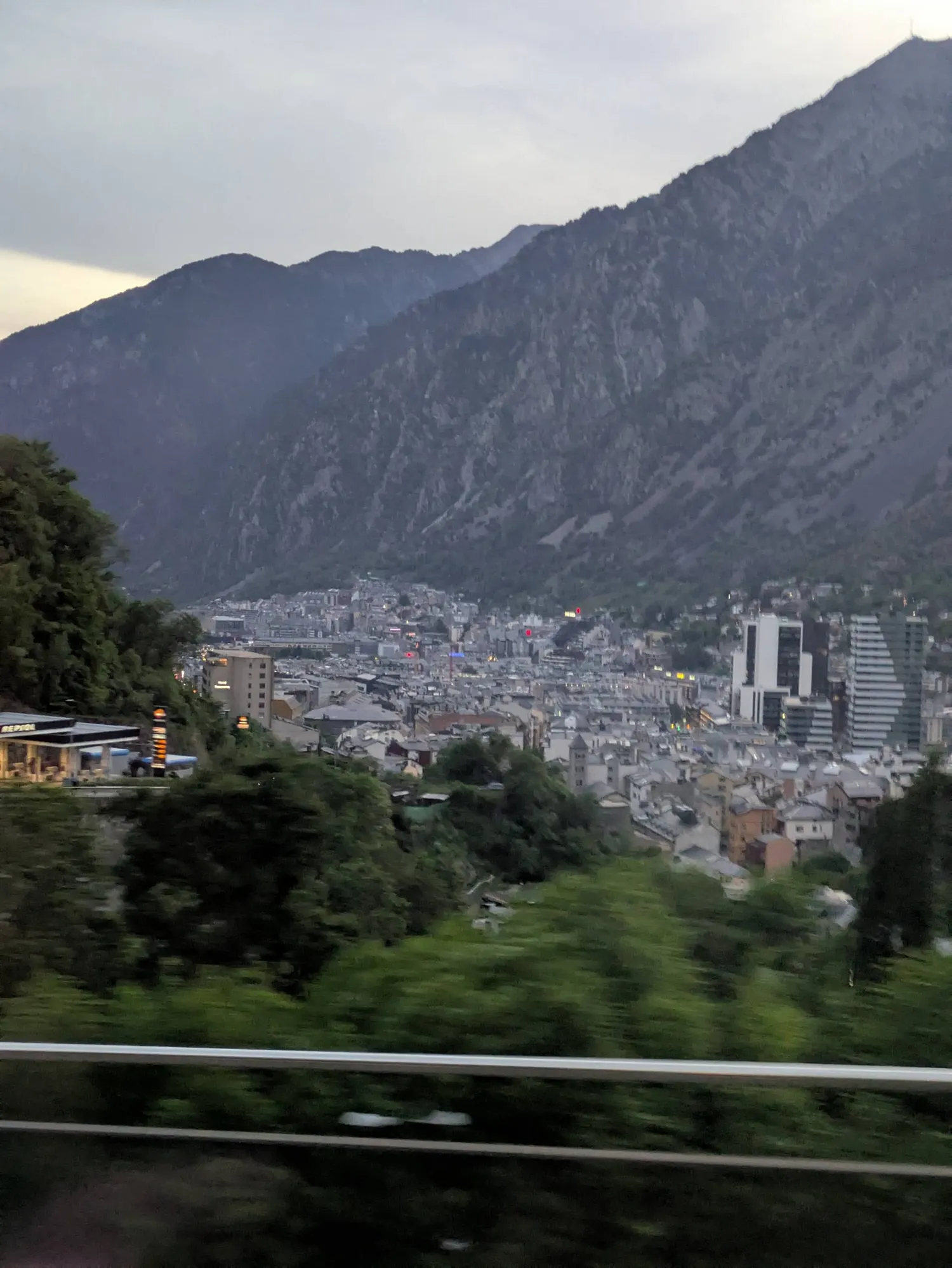 View over Andorra La Vella