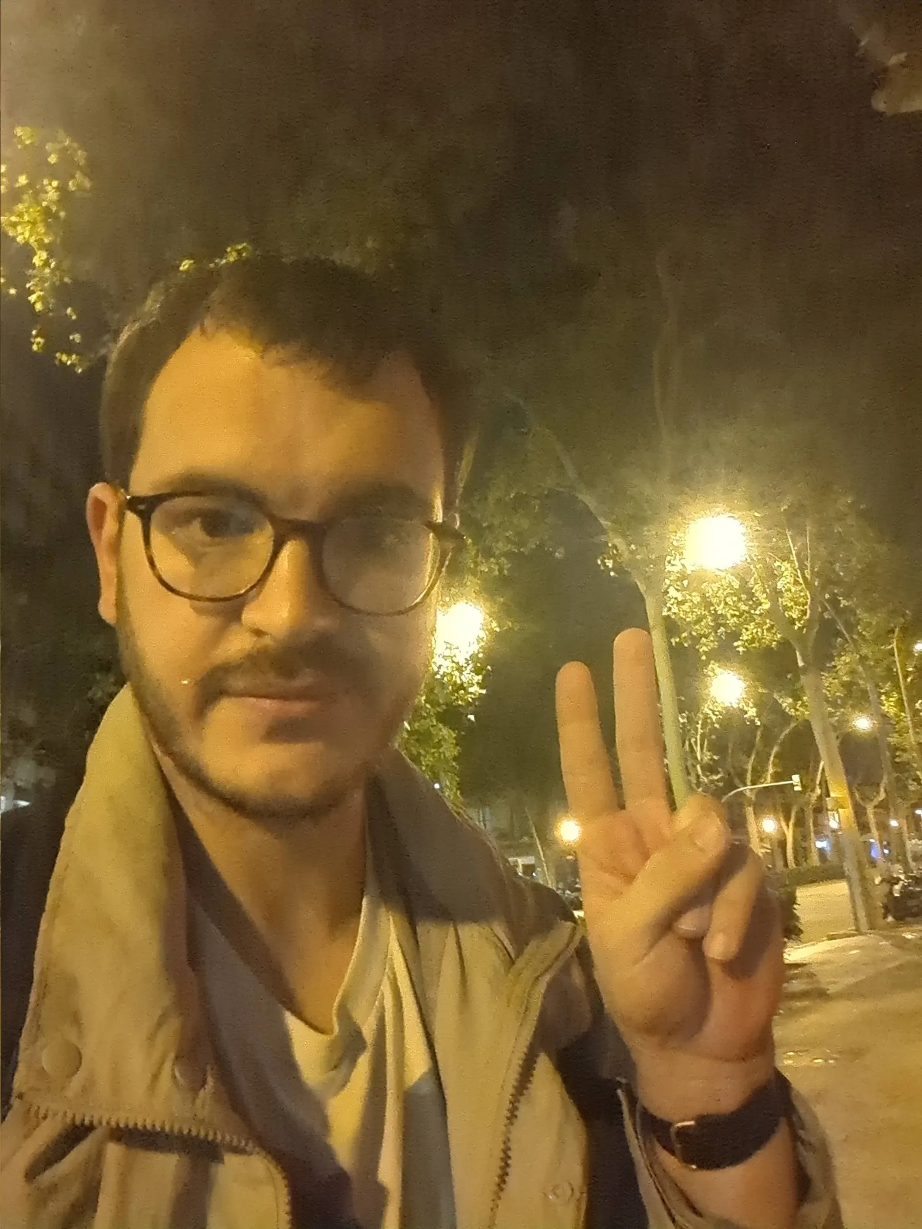 Selfie in Barcelona